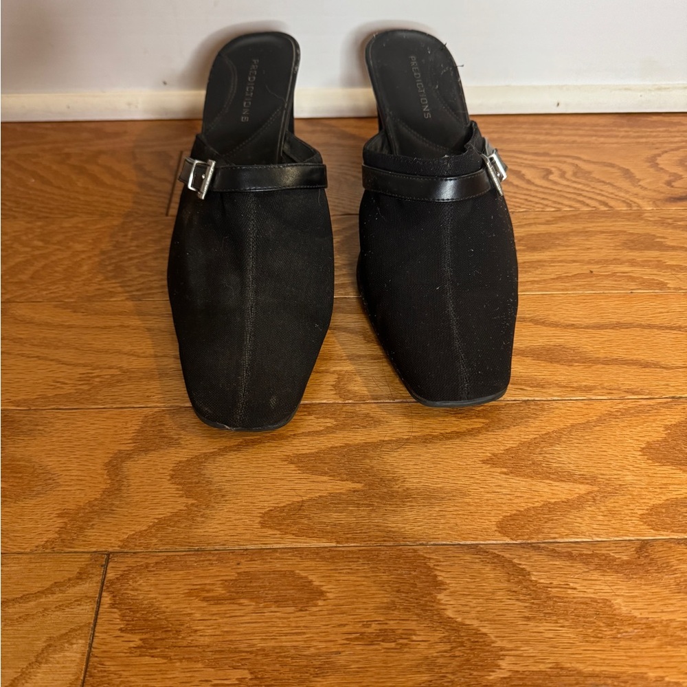 Black Slip-On Women’s 3” Heels